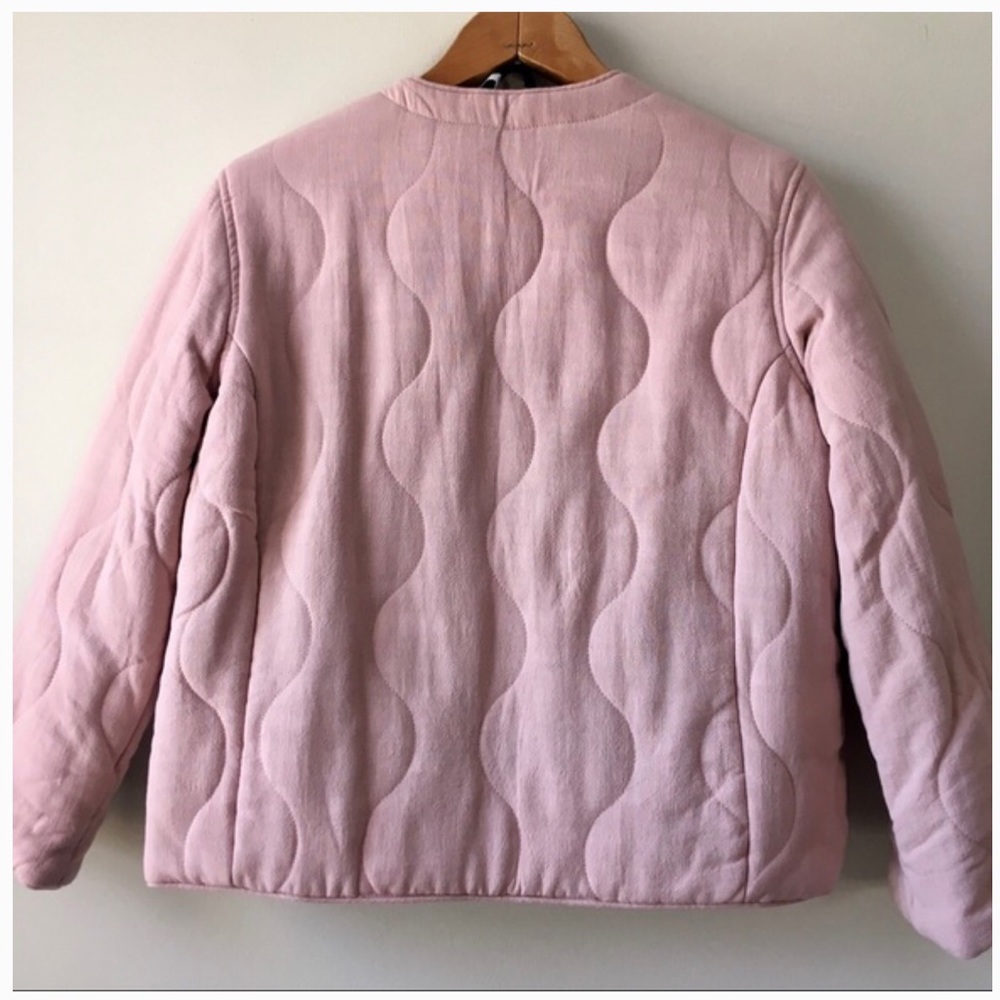Pink Quilted Reversible Jacket - Picture 4 of 9